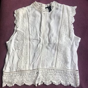 Forever 21 Embroidered Top